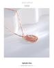 S925 Sterling Silver Water Drop & Arrow Heart Necklace with Full Diamond for Women - Light Luxury & Fashionable Design