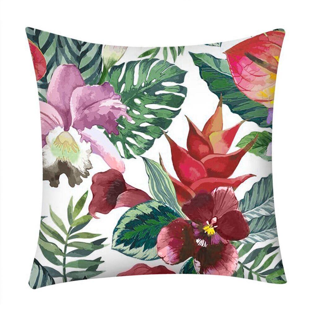 Print Pillow Case Polyester Sofa Car Cushion Cover Home Decor