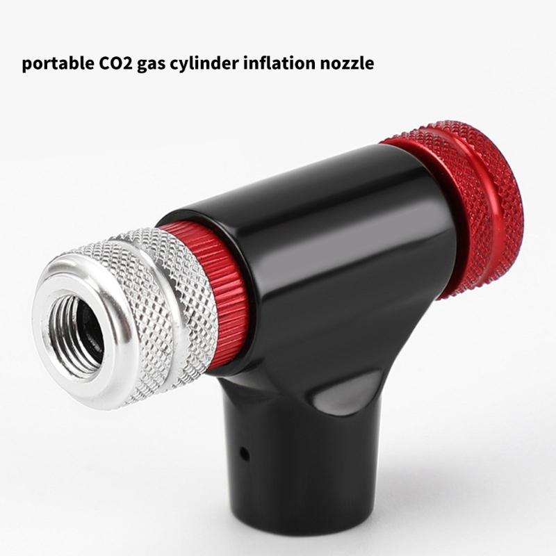 Bicycles CO2 Inflator Cycling Tire Pump Valves Cycling Bicycles Cartridge Pump CO2 Cartridge Bicycles CO2 Inflator Head