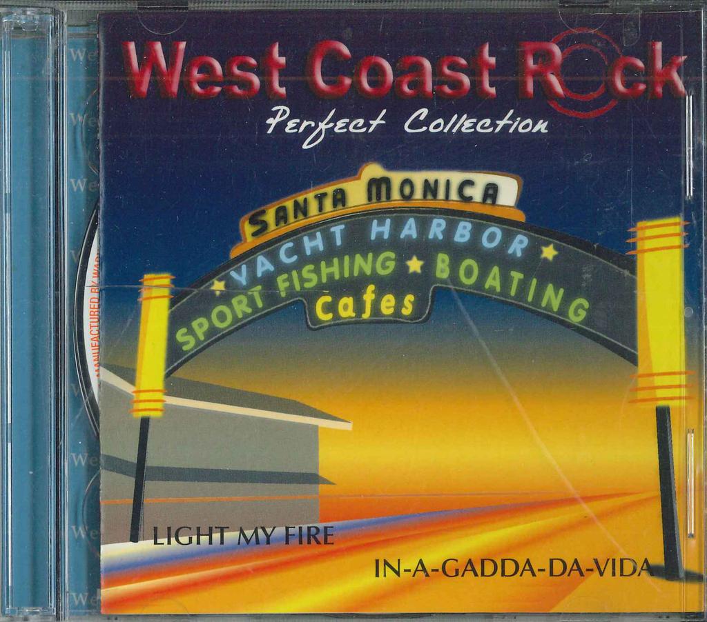 CD VARIOUS - West Coast Rock Perfect Collection, WQCP1201 WARNER MUSIC 1992 Japan Rock Used