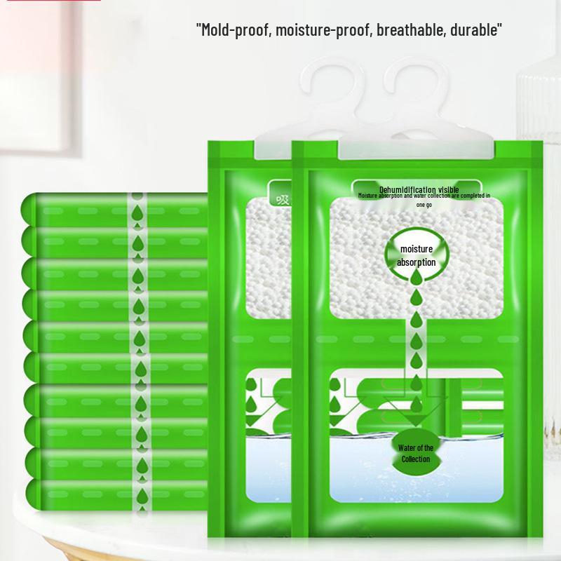 Home Wardrobe Hanging Dehumidifier Bag – Moisture & Mildew-Proof