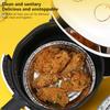 50pc Oil-proof Aluminum Foil Tin Box Round Disposable Bbq Tray Non-stick Liner Steaming Basket Mat For Cake Pastry Food Bakeware