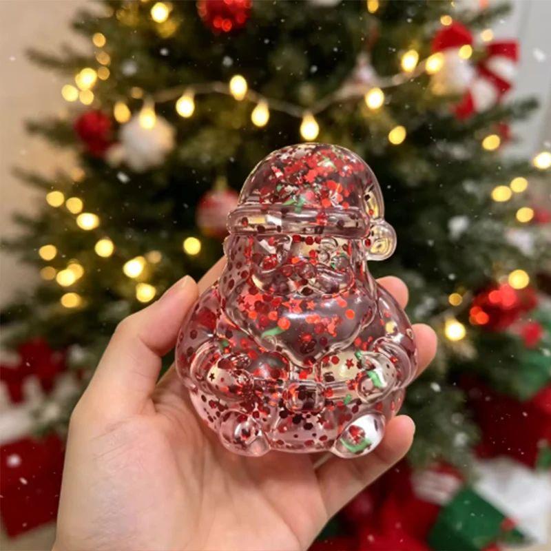Santa Claus Malt Sugar Stress Relief Toy Slow Rebound Fidget Antistress Kids Gift Party Favors