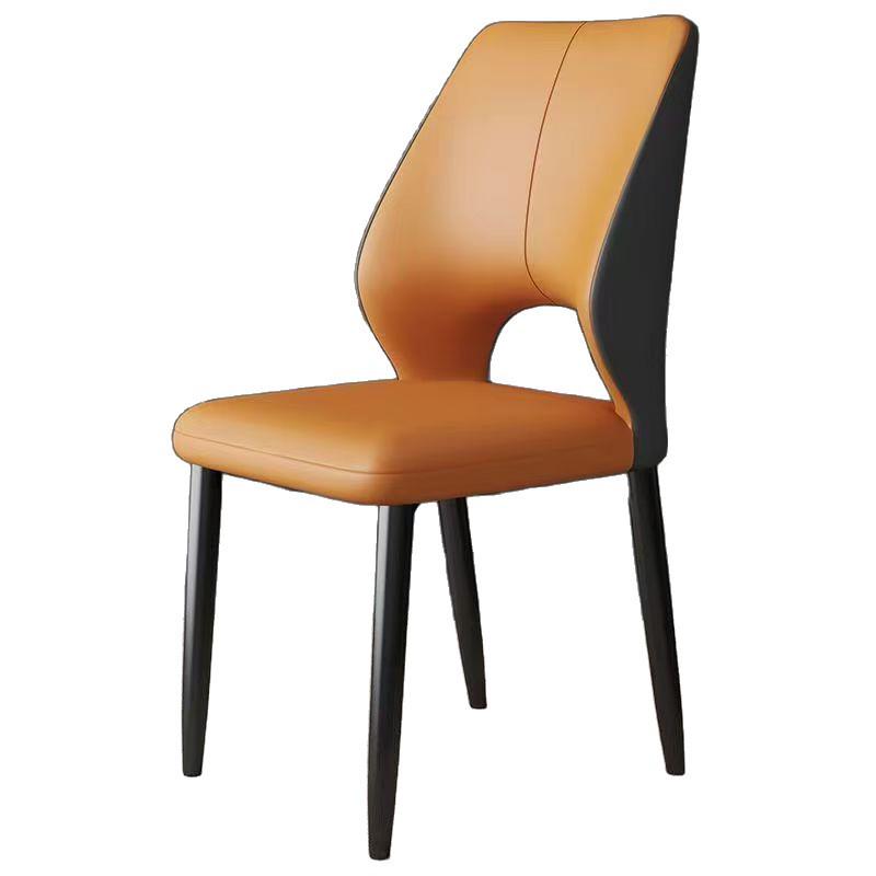 Nordic Luxury Modern Dining Chair - Hollow Back, Light Elegant Design for Home or Restaurant