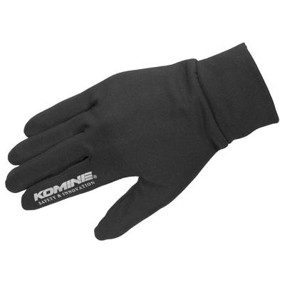 KOMINE Cycling Unisex Motorcycle Thermal Inner Size (Adult) Gloves, L, Black, 06-847 GK-847