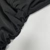 European Style Autumn/Winter 2025 Semi-High Neck Solid Color Long Sleeve Pleated Bodycon Dress