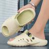 Fashion High Quality Men Outdoor Beach Shoes Slippers Soft Comfortable Sports Clogs Fashion Men Garden Shoes Men's Beach Sandals