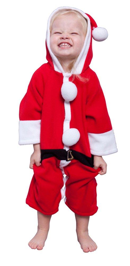 

Party City Косплей Санта комбинезончик детский 80см красный