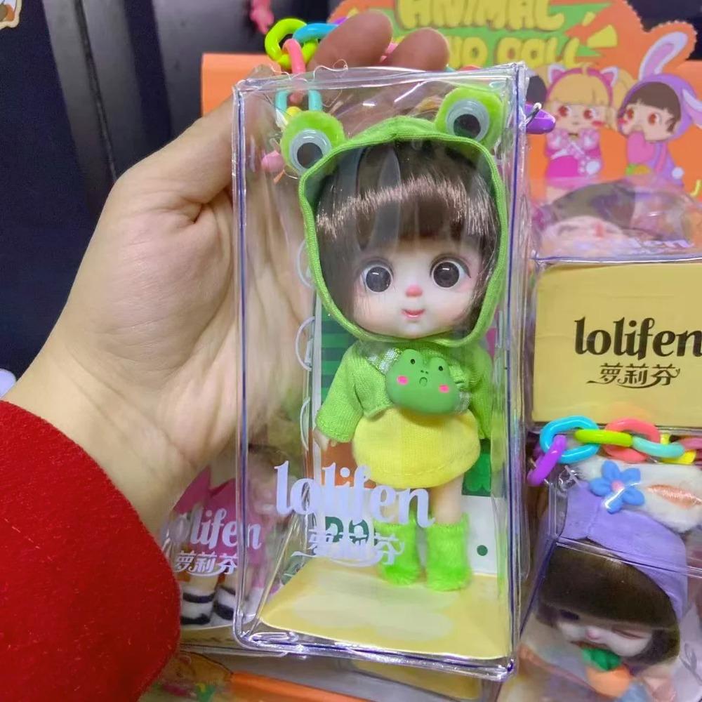 13cm Smile Mini Doll Toy Princess Dress Up Kawaii BJD Joints Dolls Educational Toys Doll Accessories Girl Birthday Gifts