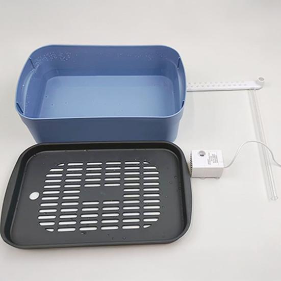 Automatic Birds Bath with Pump Electric Parrot Bathtub with Circulating Water Birds Shower Container Cage Accessory for Parakeet Cockatiel African