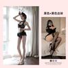 Sexy Lingerie Women's Suit Free Sexy Cute Bunny Girl Nightclub Perspective Lace Maid Uniform Hot