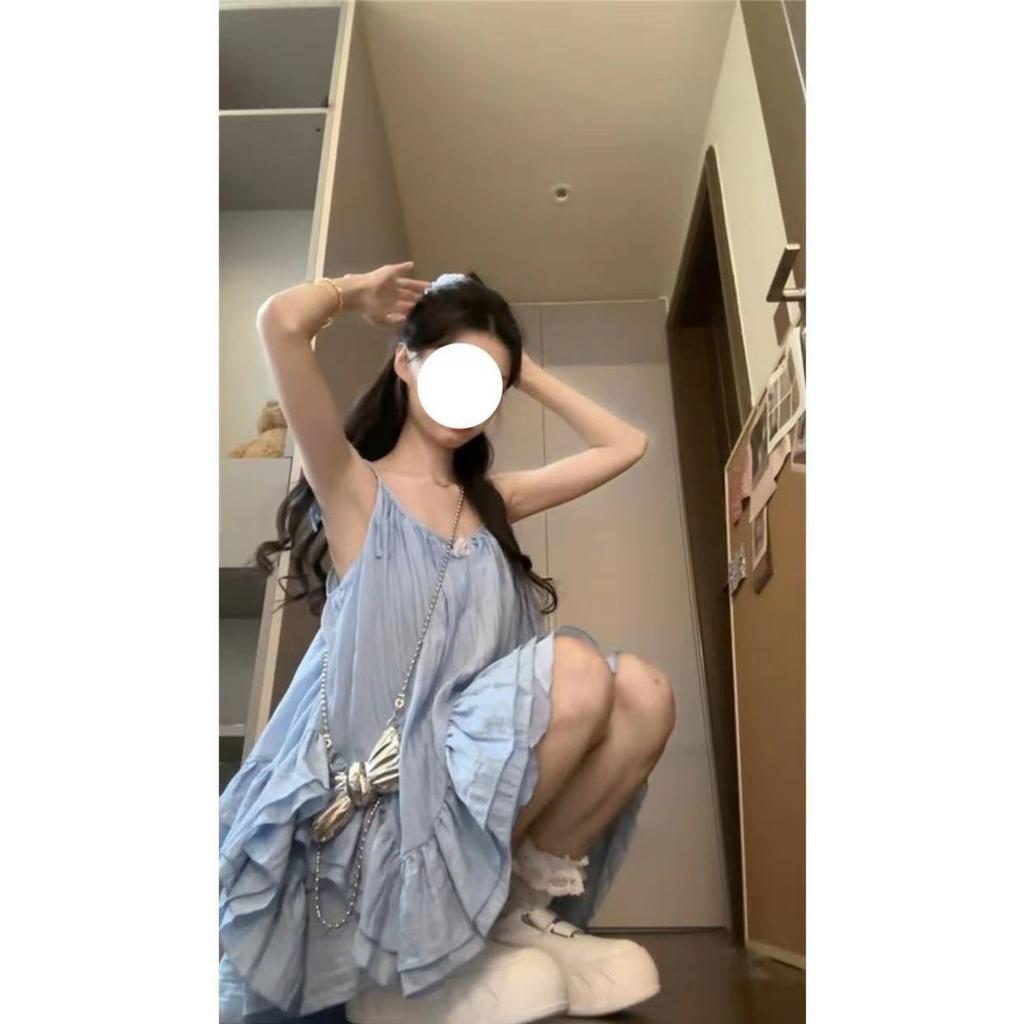 Elegante Lagen Rüschen Kurzes Kleid Damen Plissiert Stehkragen Trompetenärmel Urlaubs Kleider Frühling Damen Party Roben