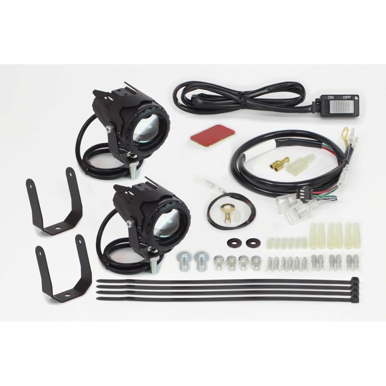 Special Parts Takegawa LED Fog Lamp Kit For vehicles equipped with SP Takegawa leg bumper Cross Cub 50 Cross Cub 110 Cross Cub 110 (Cut-off Line/10W) чёрный