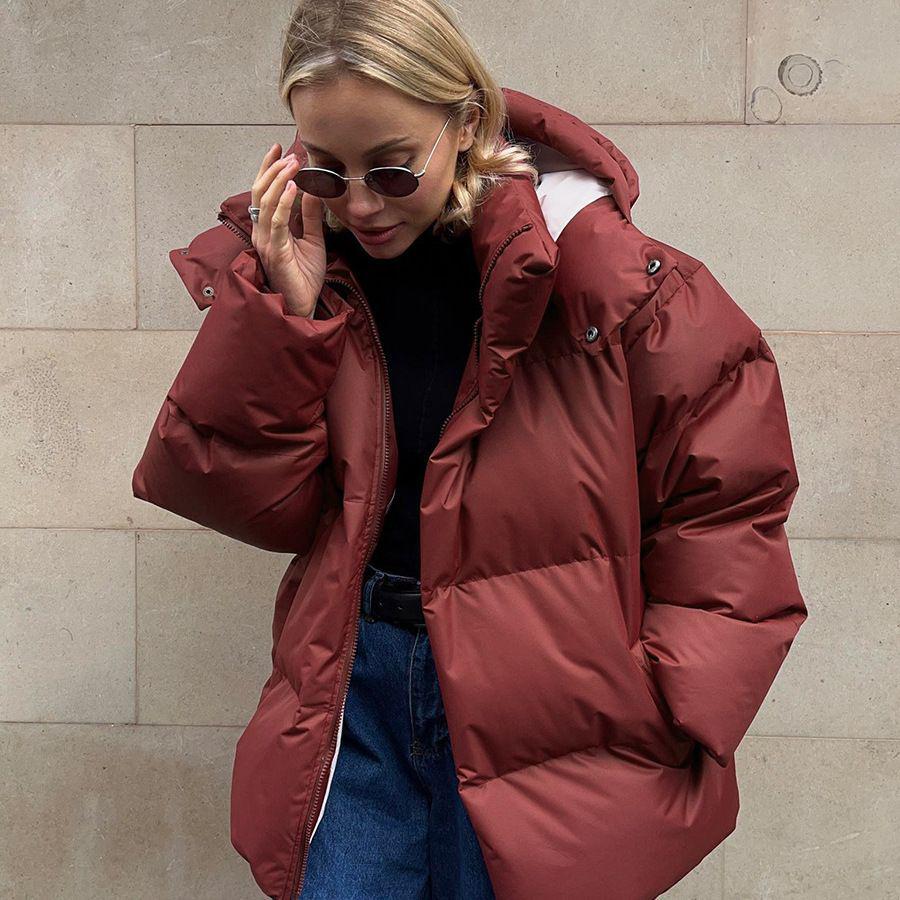 European & American Women's Loose Cotton-Padded Jacket — Autumn/Winter 2025 Collection