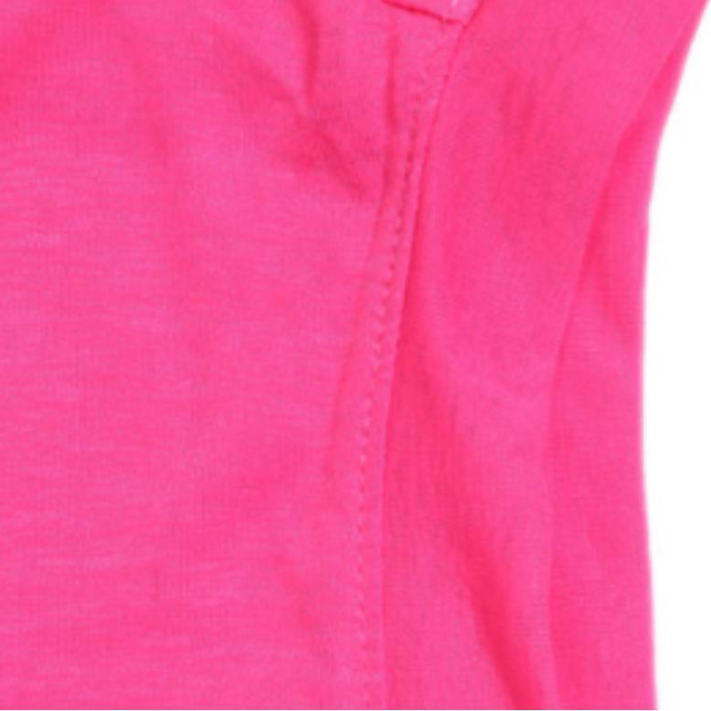 Nike Solid Logo Quick-Dry Round Neck Batwing T-Shirt Women Tops Magenta 719871-639