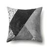 Polyester Pillow Case Automobile Decoration Home Printed Pillow Case Waist Cushion Cover Car Cushion Head Cushion Cover