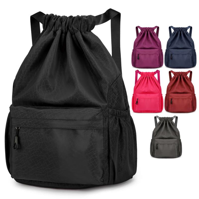 Vanaheimr Women's Drawstring Bucket Backpack