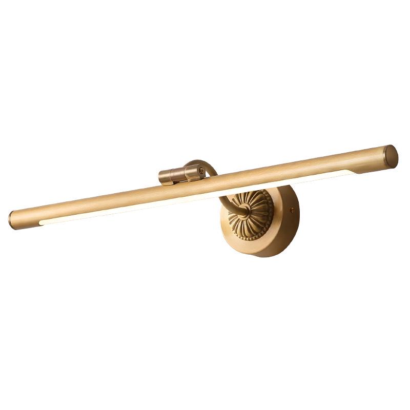 Nordic Copper Vanity Wall Light - American Retro Bathroom Design