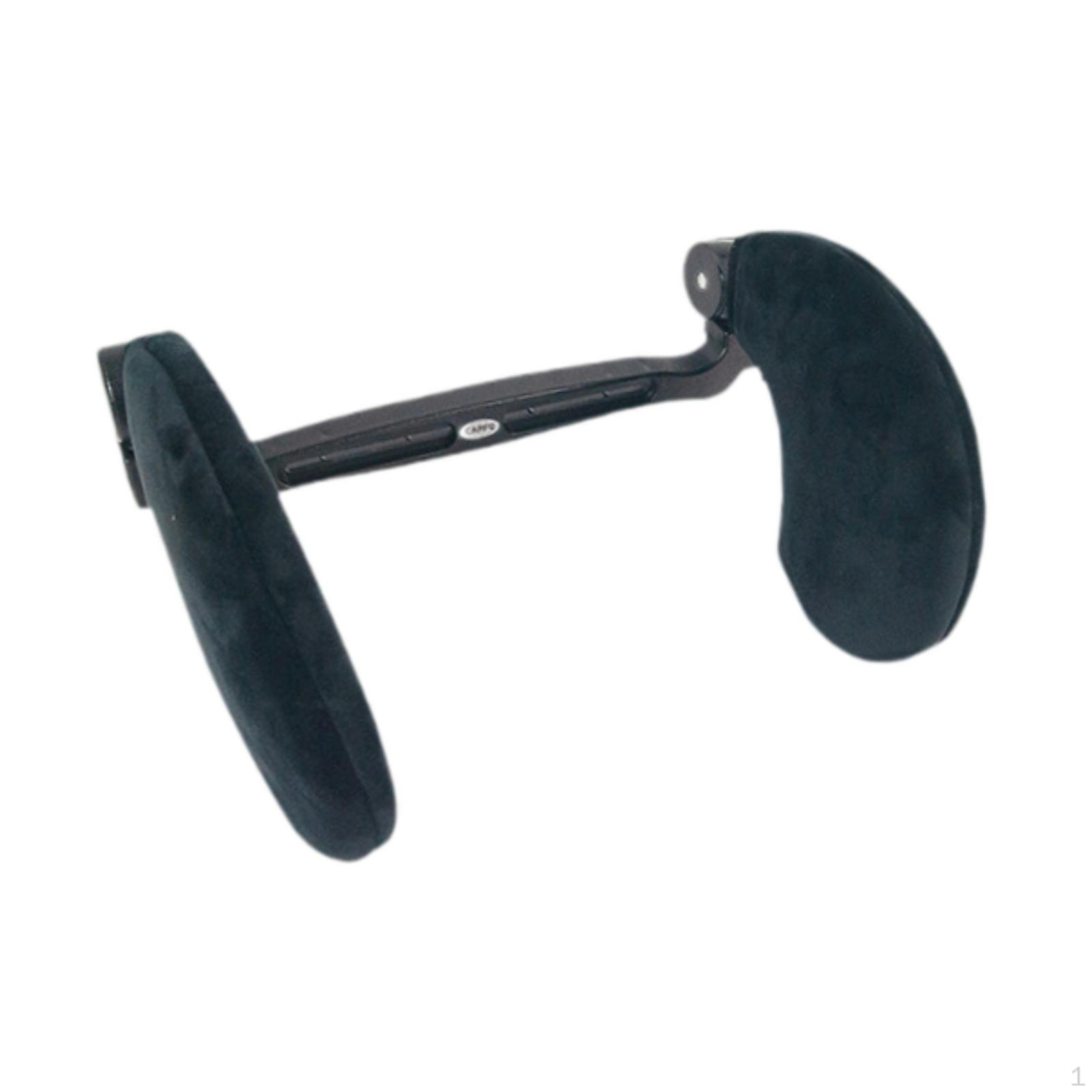 

Car Headrest Pillow Head Neck Rest Easy Installation Skin-friendly Breathable Sleep Cushion Sleeping чорний