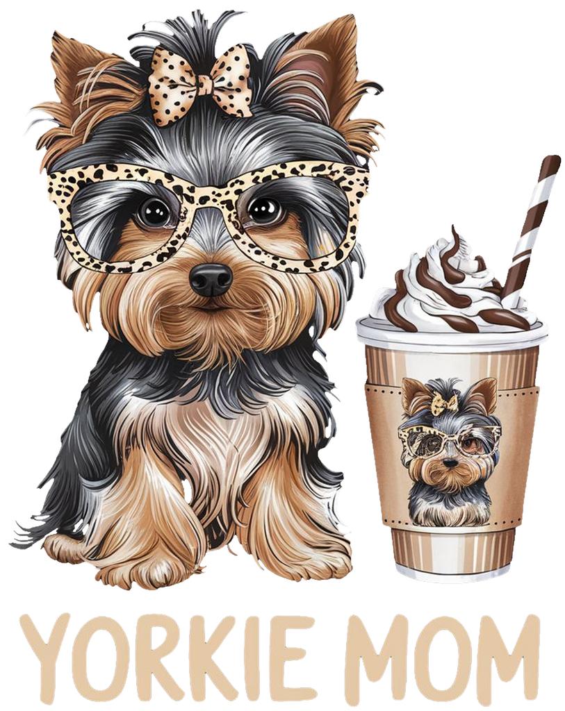 YORKIE MOM women's sweatshirts