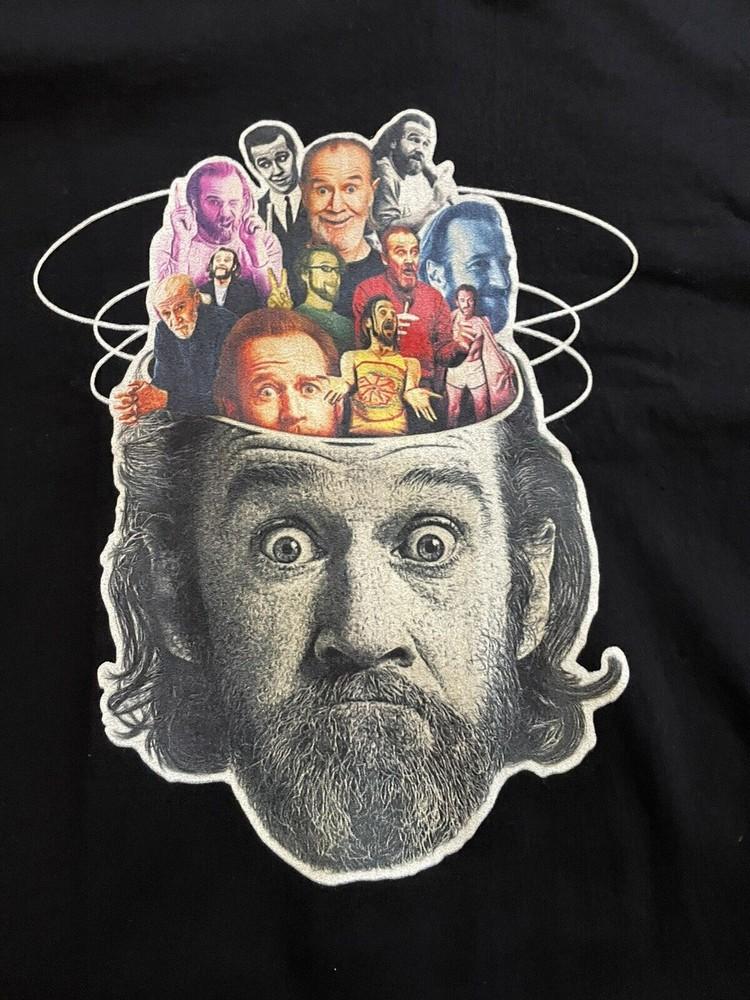 

Funny George Carlin People Quotes T Shirt S4XL Short Sleeve S4XL MR151 Unisex T-Shirt XXXXL
