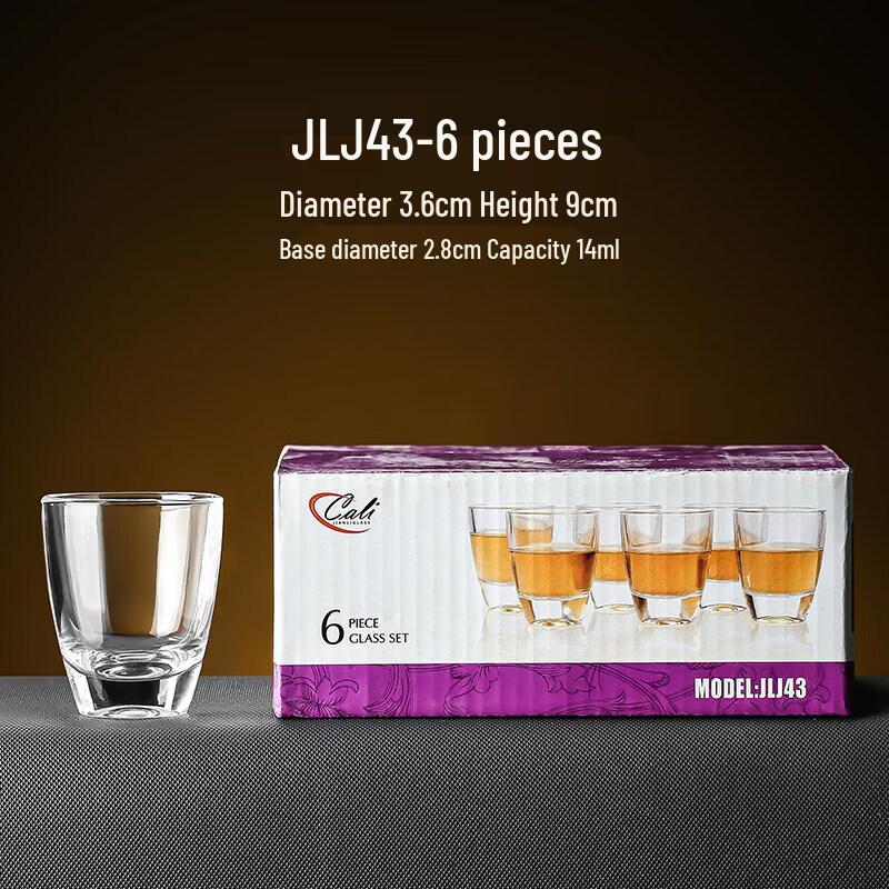 Creative High-Stemmed Thickened Shot Glass