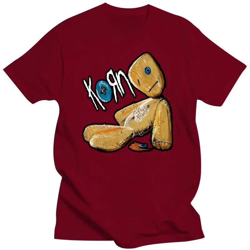 KORN ISSUES ROCK BAND Maglietta Stampata Estate Donna Uomo Cotone T-shirt Moda Casual Girocollo Maglietta Harajuku Y2k Streetwear Manica Corta