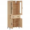 Highboard Sonoma Oak 69.5 x 34 x 180 cm Particleboard