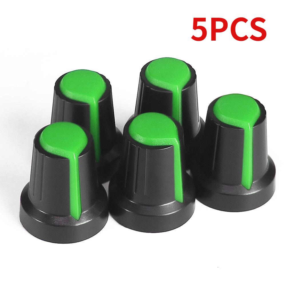 

5-30PCS Potentiometer Knobs 15X17mm 6mm WH148 Potentiometer B10K Color Knob Cap Yellow Orange Blue White Red Green