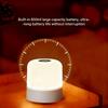 Touch LED RGB Night Light Table Lamp Rechargeable Dimming Bedside Lamp Bedroom Decoration Home Christmas Gift Children