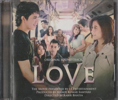 CD VARIOUS - Mīlestība (Oriģinālais skaņu celiņš) 88687279372 Sony BMG Music  2008 Indonēzijas Pop Lietots