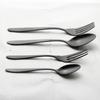 Nagao Dinner Cutlery Set Stainless Black Oxide Made in Japan Tsubame-Sanjo Sumi-Tamari (4 pieces), 18-0 Steel, Color,