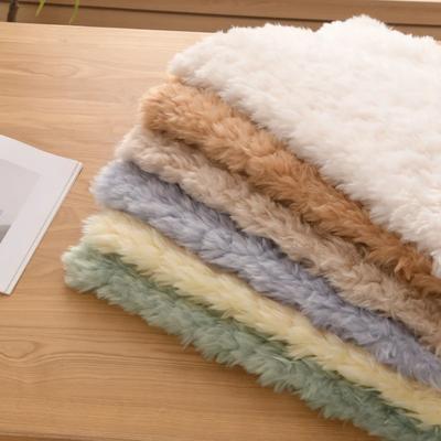 25x45cm Curly Plush Fabric Soft Hair Faux Fur Fabric Hand Make Cosplay Decorative Background Clothing Lining Bedding Cloth
