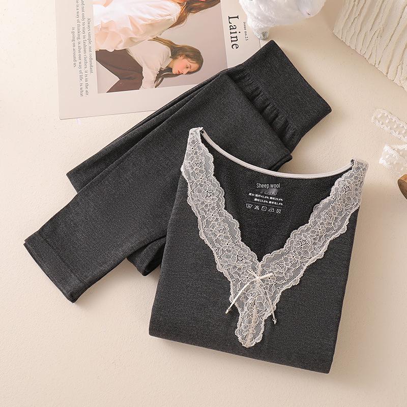 2025 Women's Seamless Thermal Body Shaping Set: Warm, Versatile Base Layer for Autumn/Winter