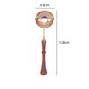 Two Diversion Port Wax Seal Spoon Sealing Spoon With Wooden Handel Wax Sealing Stamp Melting Spoon Wax Seal Warmer Wax Seal