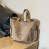 Canvas Bag Women's Shoulder Bag Large Capacity Commuter Tote Bag
