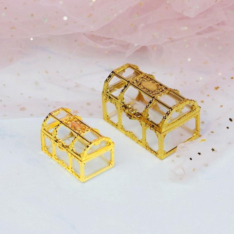 A52E Jewelry Storage Display Box Container Decorative Card Jewelry Trinket Decor