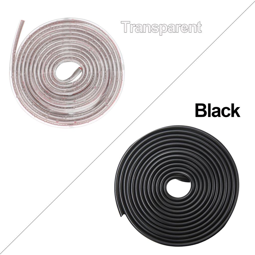 5 Meter Car Door Protector U Shape Universal Auto Door Edge Guards Rubber Trim Sealing Anti Scratch Protection Seal Strip Cover