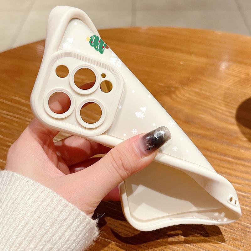 Veselé Vianoce Mäkké TPU puzdro Pre iPhone 17 15 16 Pro Max 14 13 12 11 Pro Max 16e Nárazuvzdorné Silikónové puzdro na telefón Darček na rok