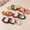 Colorful Geometric Acrylic Bracelet: Trendy, Unique, and Personalized Design