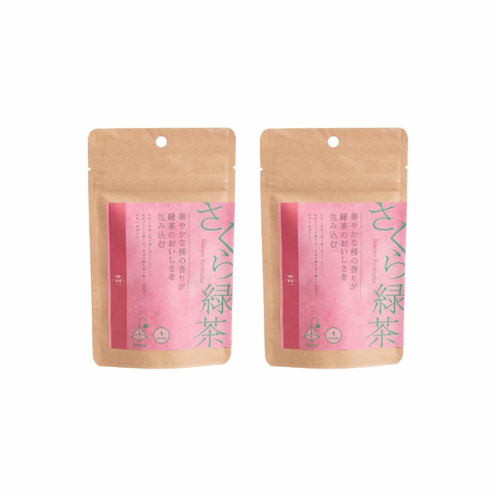 

Tea Nomi Nakama Sakura Green Tea 20g x 10 x 2 (2g packets)