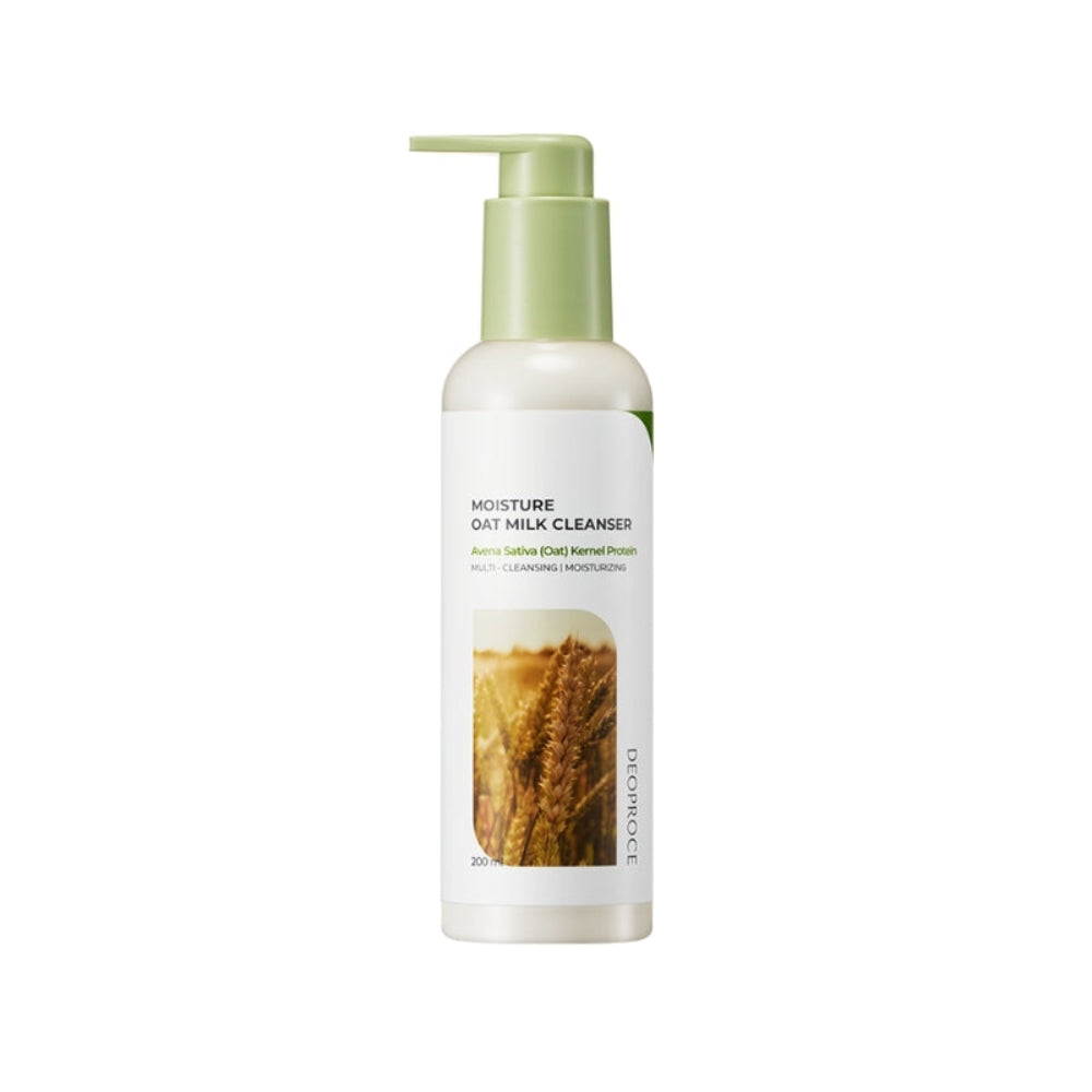 Deoproce Moisture Oat Milk Cleanser 200ml*1Pc/2Pcs/3Pcs