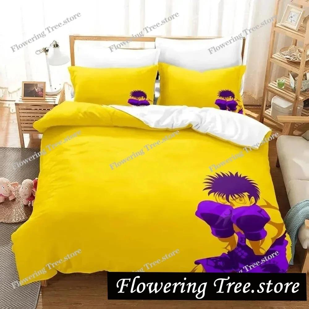 Fashion 3D Printing Anime Hajime No Ippo Bedding Set Single Twin Full Queen King Size Bed Set Adult Kid Bedroom Duvet Cover Sets