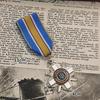 1Pc Ukraine Cross Metal Badge Copy Metal Badges Uniform Accessories Photography Propsmedal Of Courage, Military Merit Collection