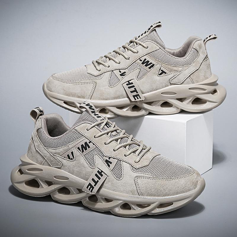 2025 summer breathable deodorant mesh sports shoes men's youth lightweight shock absorption non-slip running shoes casual shoes