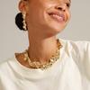 Pleated Liquid Metal Wind Choker Cross Border Simple Lava Irregular Vintage Collar Jewellery