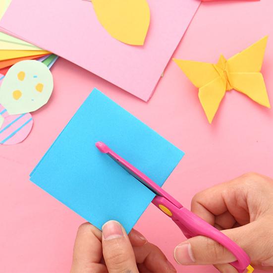 100 Sheets 15/20/25cm Square Origami Paper 10 Colors Double Sided DIY Scrapbook School Arts Crafts Kids Beginner Easy Fold Colorful Origami Sheets