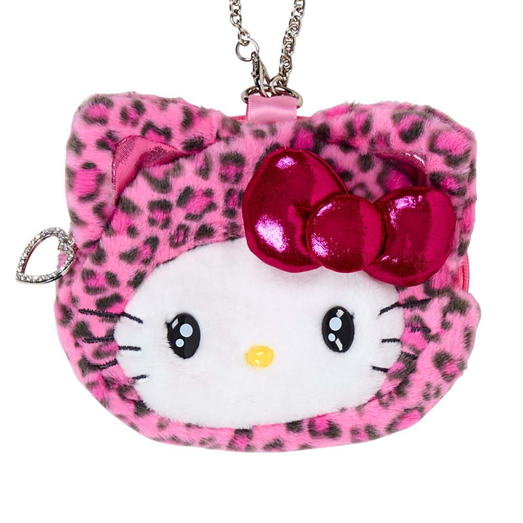 Sanrio Pouch Gal Hello Kitty Ages 3 and Item 283592 Face-Shaped (Sanrio Cat) Pink, up, No.