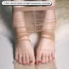 Ultra-Dunne Sexy Witte Naadloze Volledig Transparante Onzichtbare Panty's Voor Vrouwen