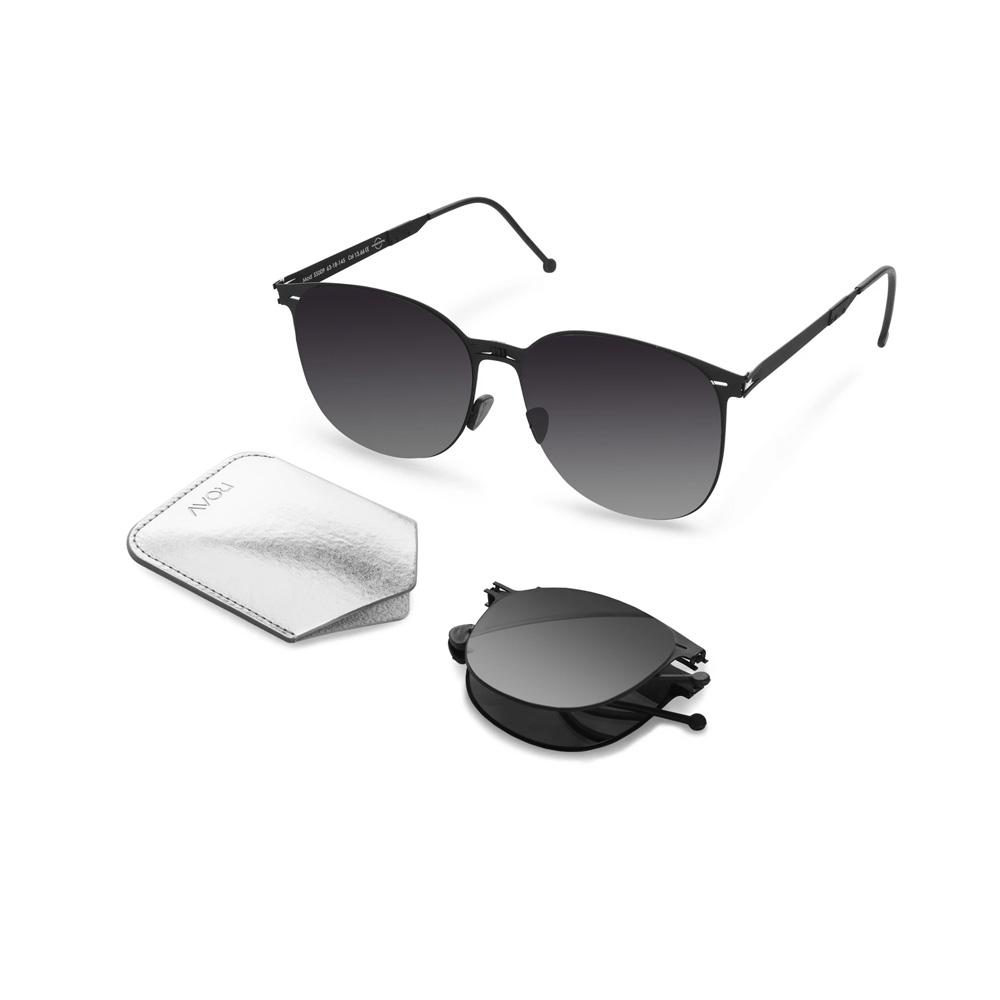 Lobeu Charlize_Matte Black (Gray Gradient Lens)